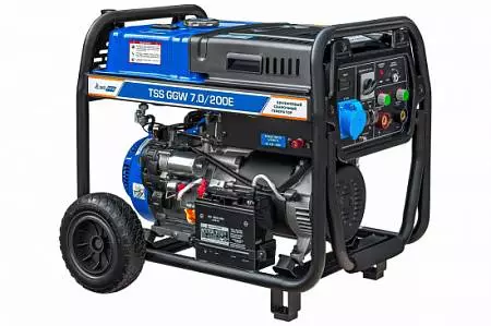 Бензиновый сварочный генератор TSS PROF GGW 7.0/200E