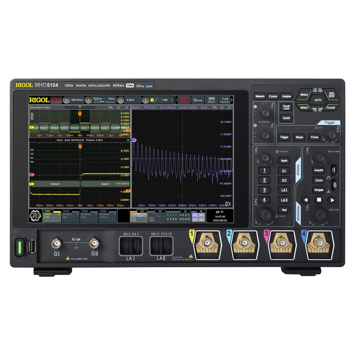 Цифровой осциллограф RIGOL MHO5104